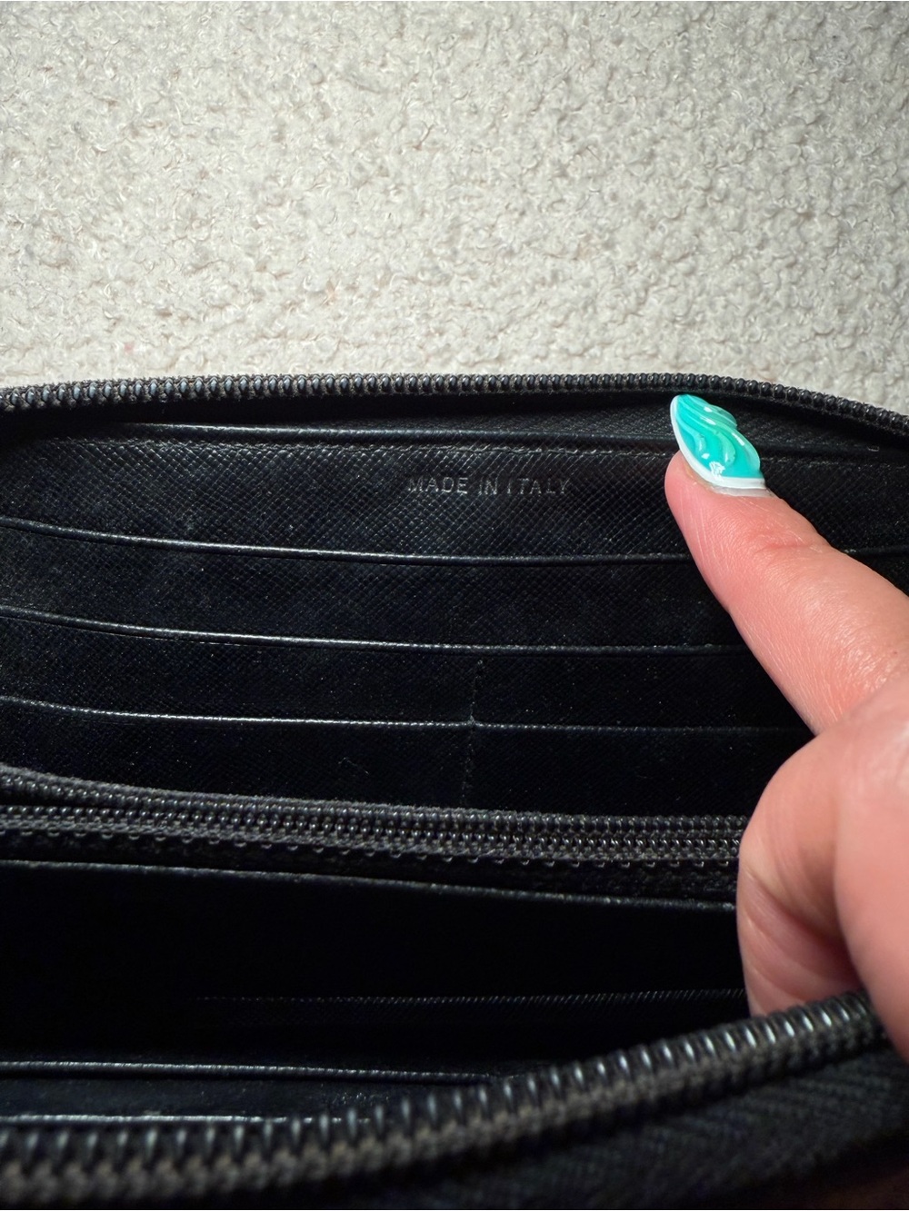 Prada Black Nylon Wallet - Picture 8 of 10